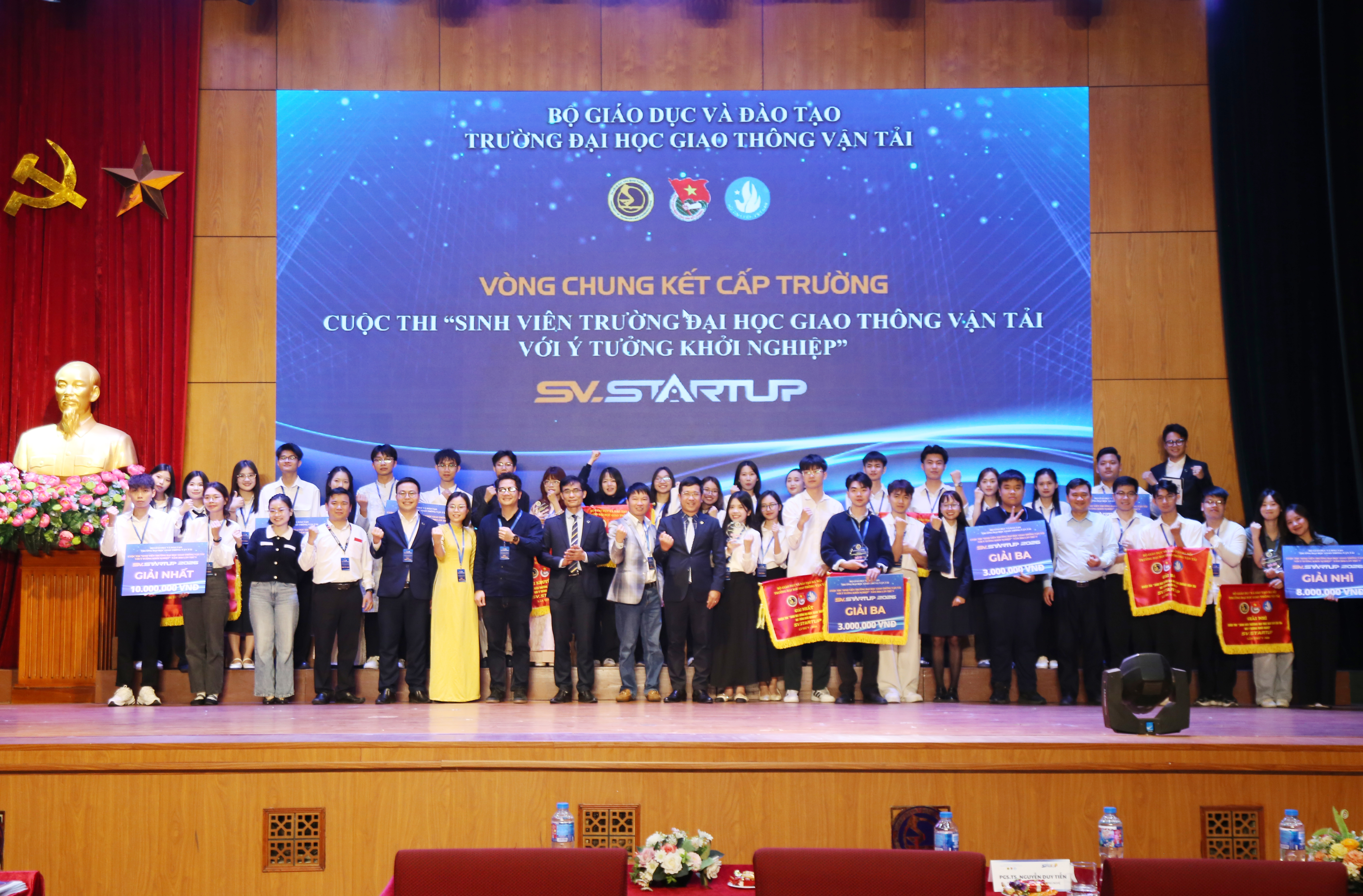 Vòng Chung kết cuộc thi "Sinh viên trường Đại học Giao thông vận tải với ý tưởng khởi nghiệp" lần thứ V năm 2026 