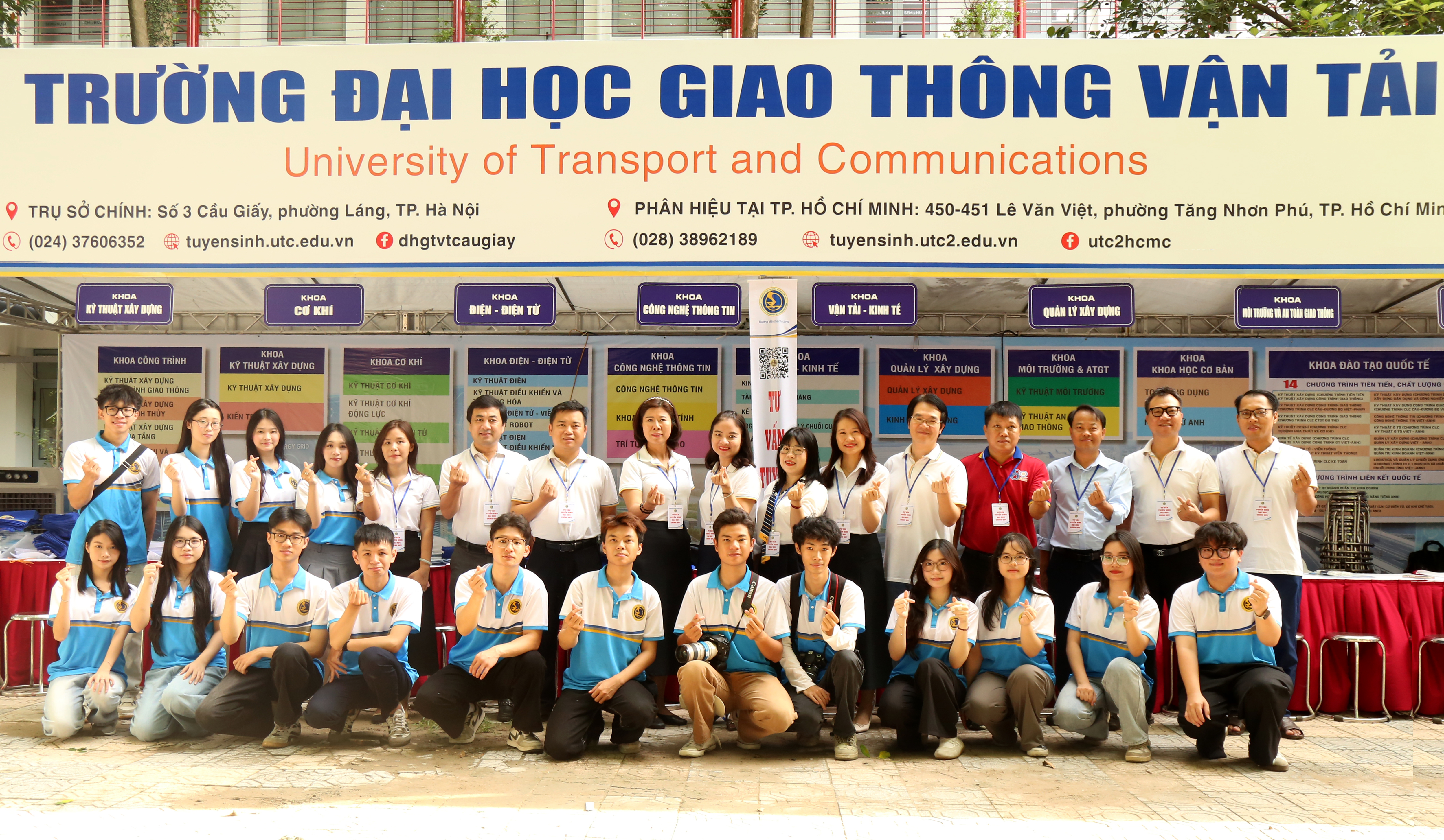 Trường Đại học Giao thông vận tải tham gia Ngày hội Tư vấn Tuyển sinh – Hướng nghiệp 2026 