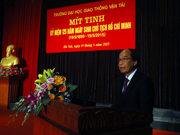 Mít tinh kỷ niệm 125 năm ngày sinh Chủ tịch Hồ Chí Minh (19/5/1890 - 19/5/2015)