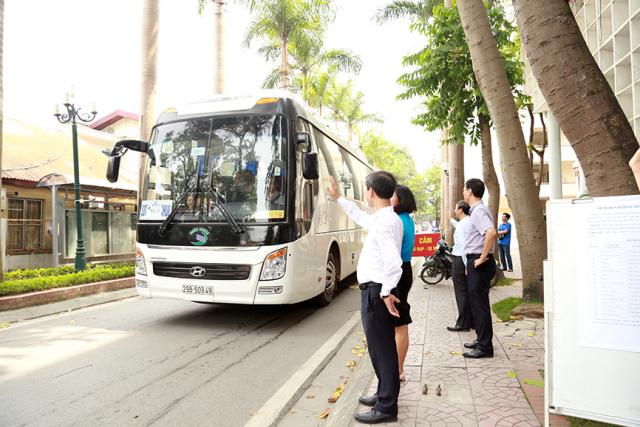 CB, GV Trường Đại học GTVT lên đường làm nhiệm vụ kỳ thi THPT Quốc gia năm 2019