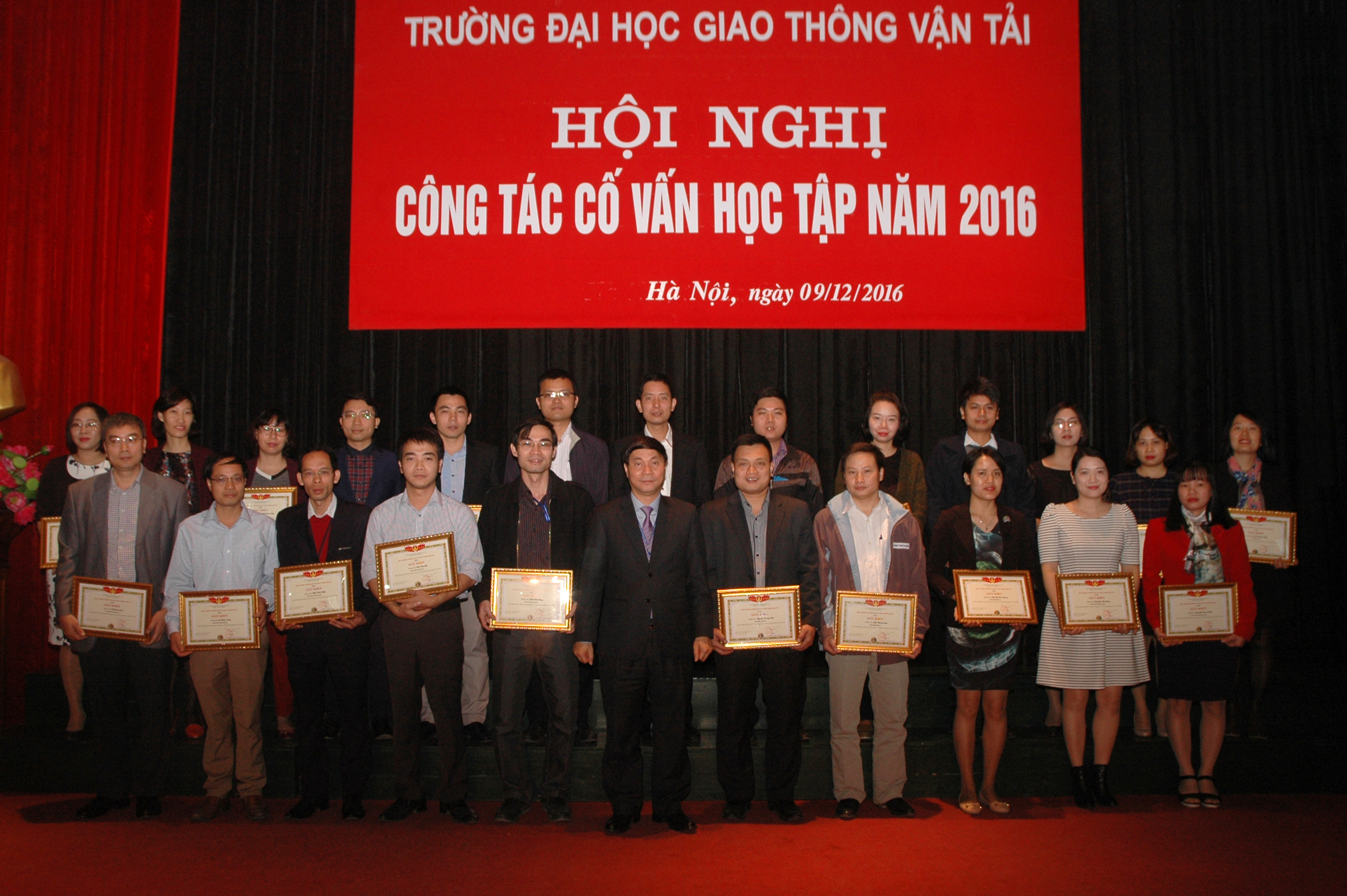 Hội nghị Tổng kết công tác cố vấn học tập năm 2016