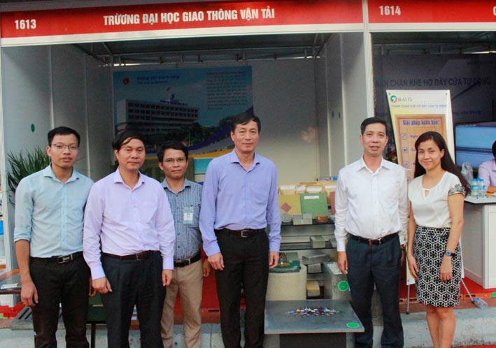 TRƯỜNG ĐẠI HỌC GIAO THÔNG VẬN TẢI THAM GIA TRIỂN LÃM QUỐC TẾ VIETBUILD