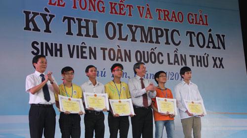 Kết quả Olympic Toán học sinh viên Toàn quốc lần thứ XX của Trường Đại học GTVT